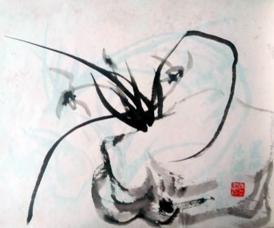 兰花册页(14开)